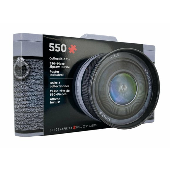 Eurographics Other - Eurographic Puzzles Classic Cameras Jigsaw Puzzle | 550 Pieces | Collectable Tin